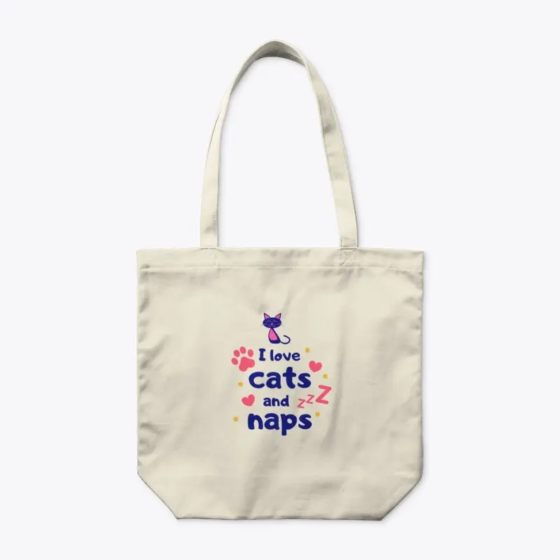 I LOVE CATS AND NAPS