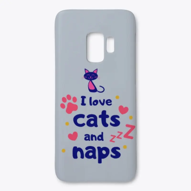 I LOVE CATS AND NAPS