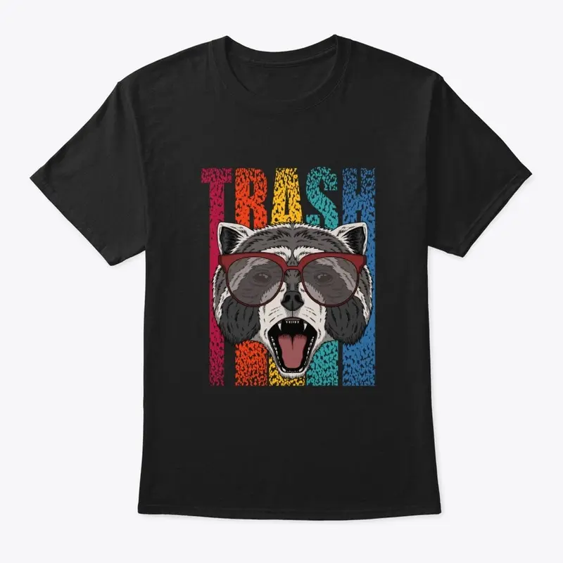 Funny Raccoon Trash