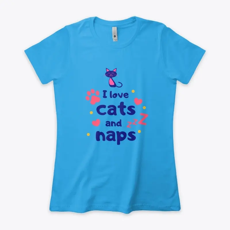 I LOVE CATS AND NAPS